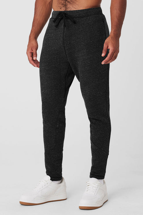 alo Men's The Triumph Sweatpant - Charcoal Black Triblend