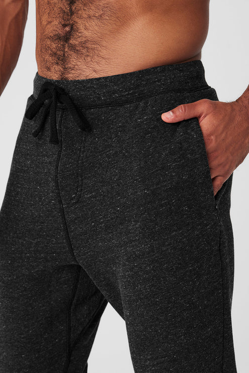 alo Men's The Triumph Sweatpant - Charcoal Black Triblend