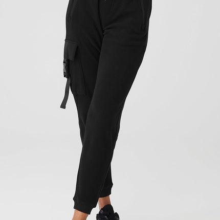 alo Women's Streetside Sweatpant - Black