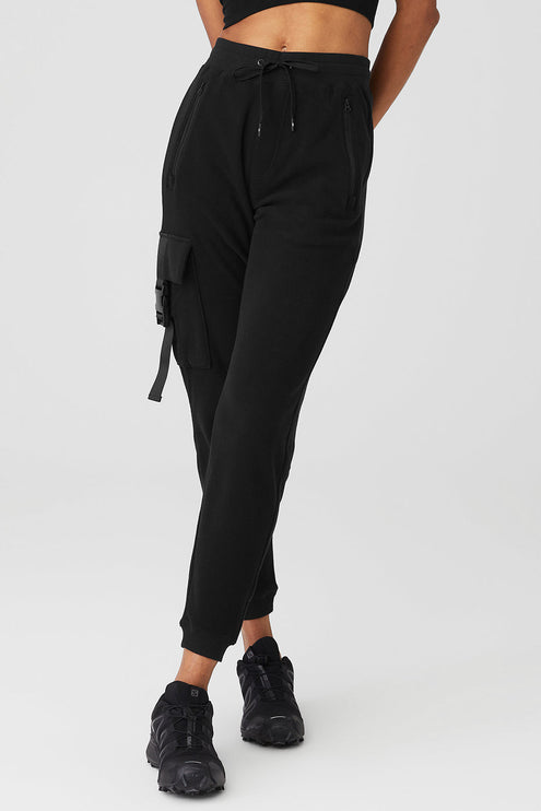 alo Women's Streetside Sweatpant - Black