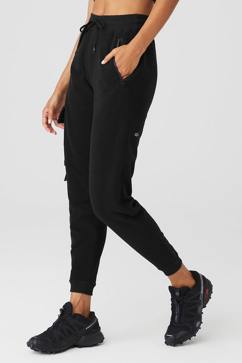 alo Women's Streetside Sweatpant - Black