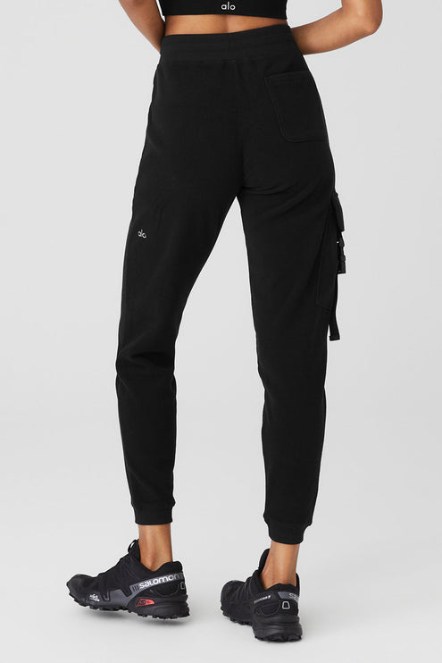 alo Women's Streetside Sweatpant - Black