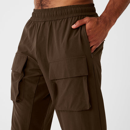 alo Men's Cargo Venture Pant - Espresso