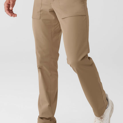 alo Men's Block Pant - Gravel