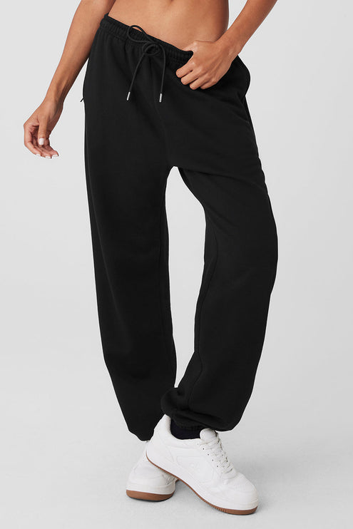 alo Women's Chill Sweatpant - Black