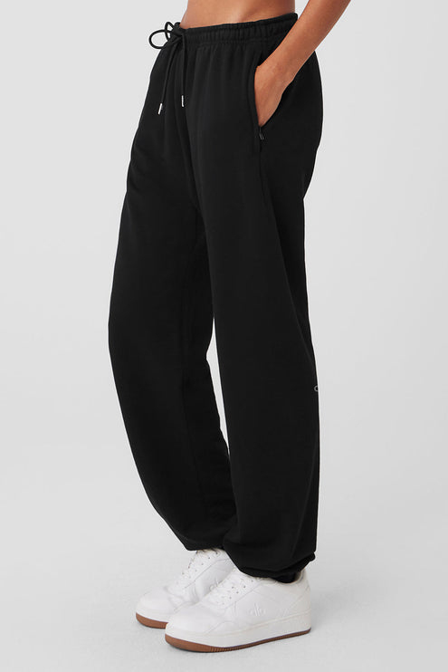 alo Women's Chill Sweatpant - Black