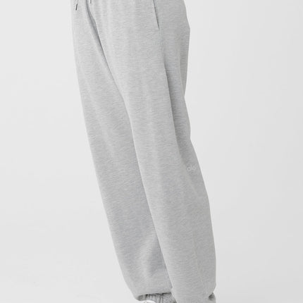 alo Women's Chill Sweatpant - Athletic Heather Grey