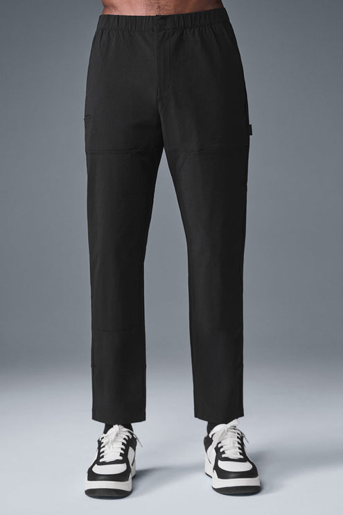alo Men's Co-Op Carpenter Track Pant - Black