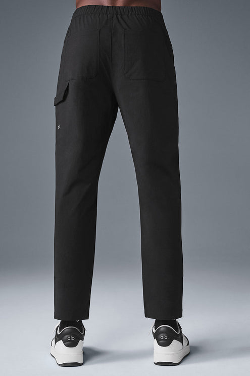 alo Men's Co-Op Carpenter Track Pant - Black