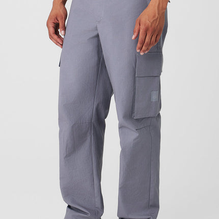 alo Men's Cargo Ripstop Trouser - Fog