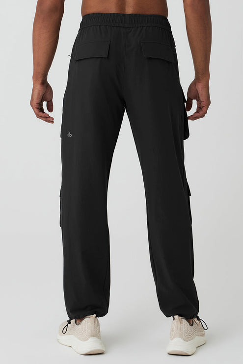 alo Men's Cargo Venture Pant - Black