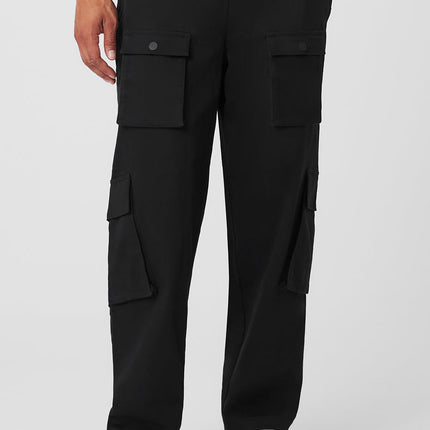alo Men's Northstar Cargo Pant - Black