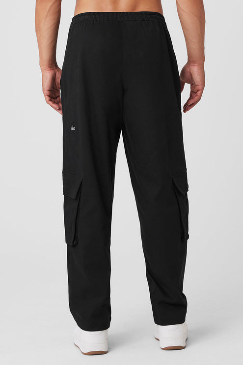 alo Men's Northstar Cargo Pant - Black