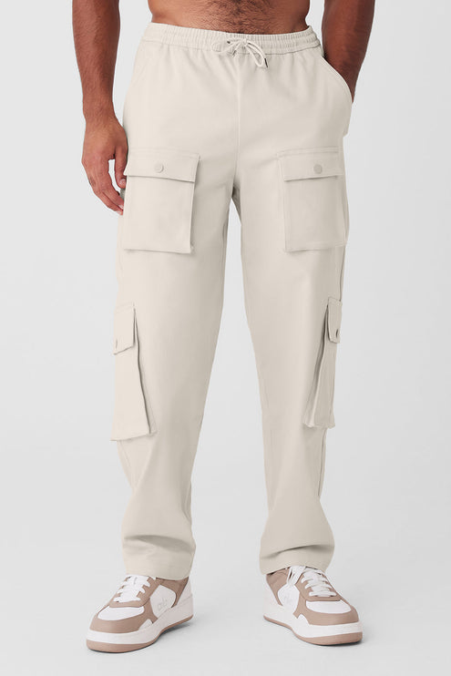 alo Men's Northstar Cargo Pant - Bone