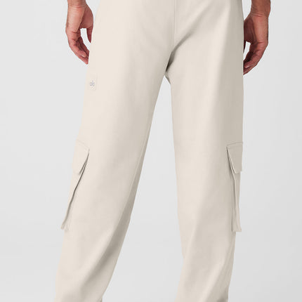 alo Men's Northstar Cargo Pant - Bone