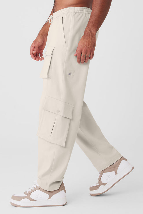 alo Men's Northstar Cargo Pant - Bone