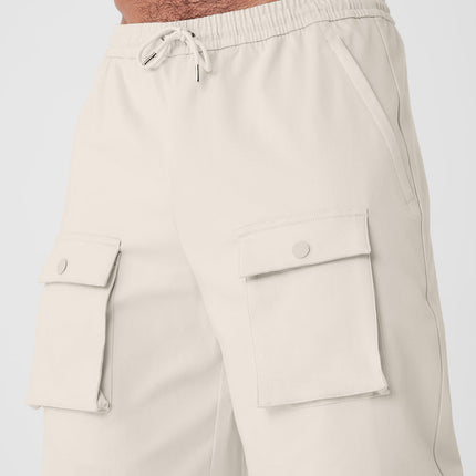 alo Men's Northstar Cargo Pant - Bone