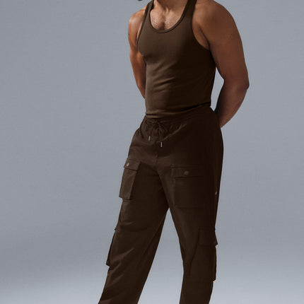 alo Men's Northstar Cargo Pant - Espresso