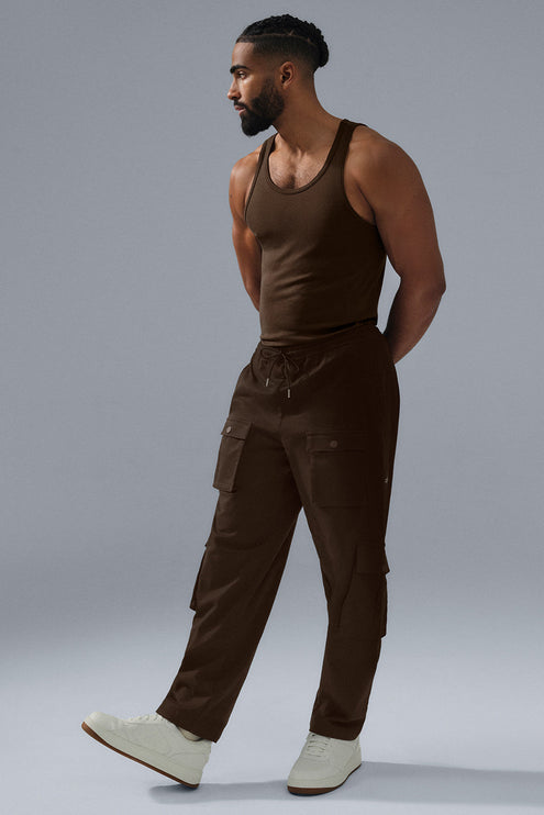 alo Men's Northstar Cargo Pant - Espresso