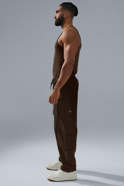 alo Men's Northstar Cargo Pant - Espresso