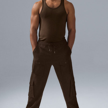alo Men's Northstar Cargo Pant - Espresso
