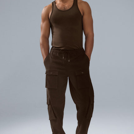 alo Men's Northstar Cargo Pant - Espresso