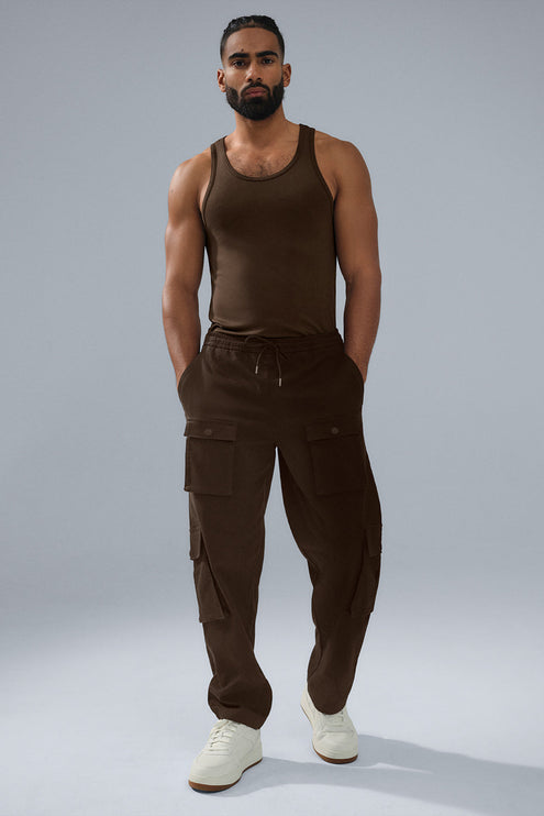 alo Men's Northstar Cargo Pant - Espresso