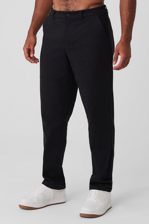 alo Men's Edition Sueded Pant - Black