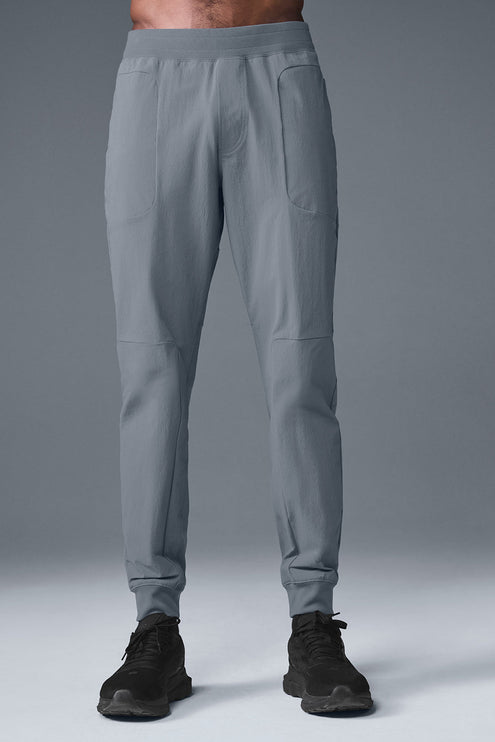 alo Men's Co-Op Pant - Steel Grey