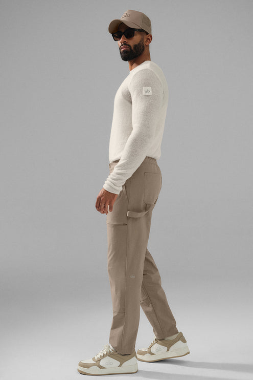 alo Men's Co-Op Carpenter Track Pant - Gravel