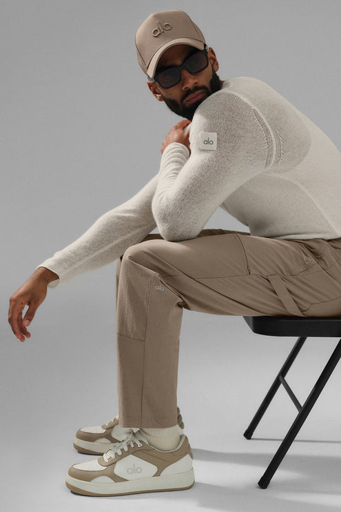 alo Men's Co-Op Carpenter Track Pant - Gravel