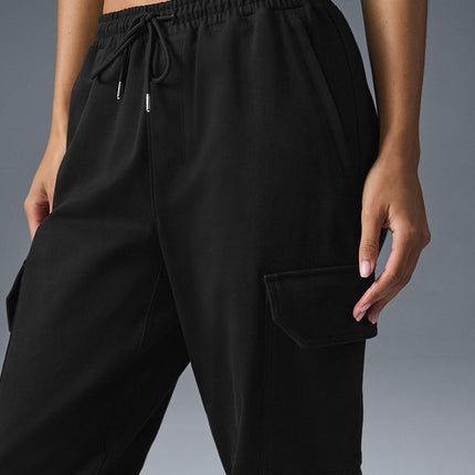 alo Women's Edition Sueded Jogger - Black
