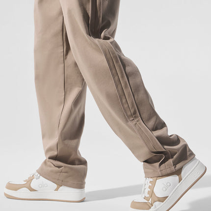 alo Men's Edition Sueded Straight Leg Pant - Gravel