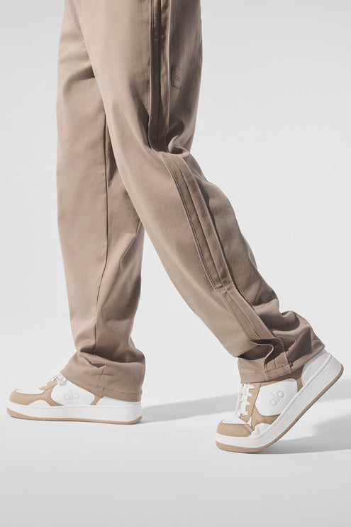 alo Men's Edition Sueded Straight Leg Pant - Gravel