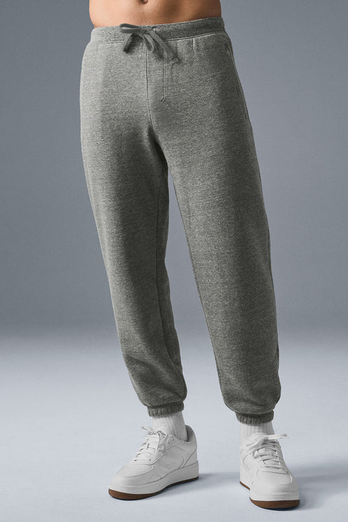 alo Men's Triumph Restore Sweatpant - Grey Triblend