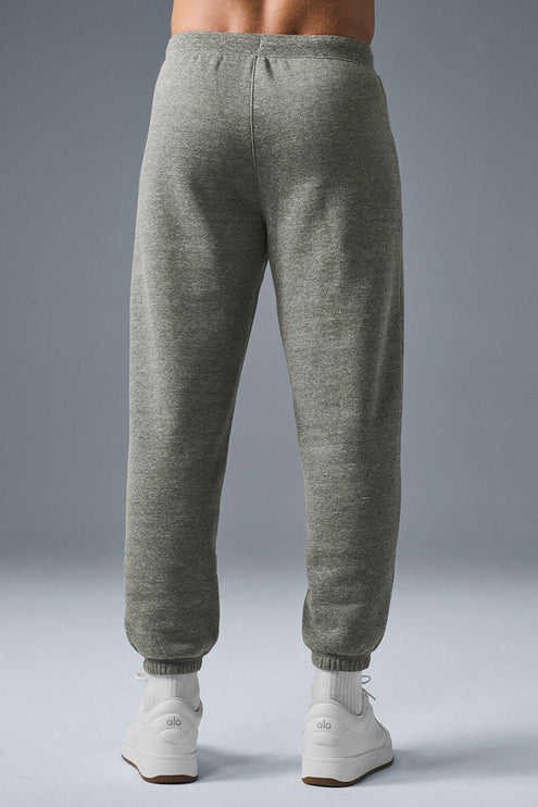 alo Men's Triumph Restore Sweatpant - Grey Triblend