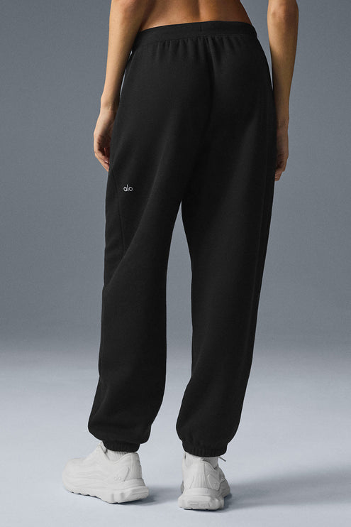 alo Women's Triumph Restore Sweatpant - Black
