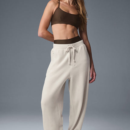 alo Women's Triumph Restore Sweatpant - Bone