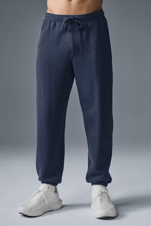 alo Men's Triumph Restore Sweatpant - Navy