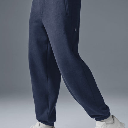 alo Men's Triumph Restore Sweatpant - Navy