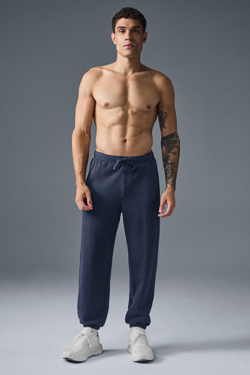 alo Men's Triumph Restore Sweatpant - Navy
