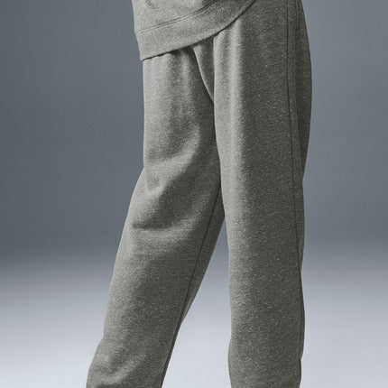 alo Women's Triumph Restore Sweatpant - Grey Triblend