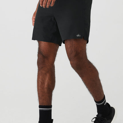 alo Men's 7" Traction Short - Black