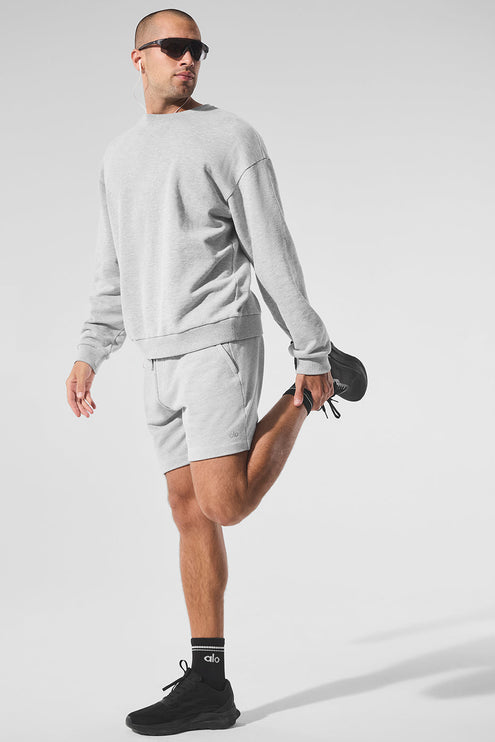 alo Men's Chill Short - Athletic Heather Grey