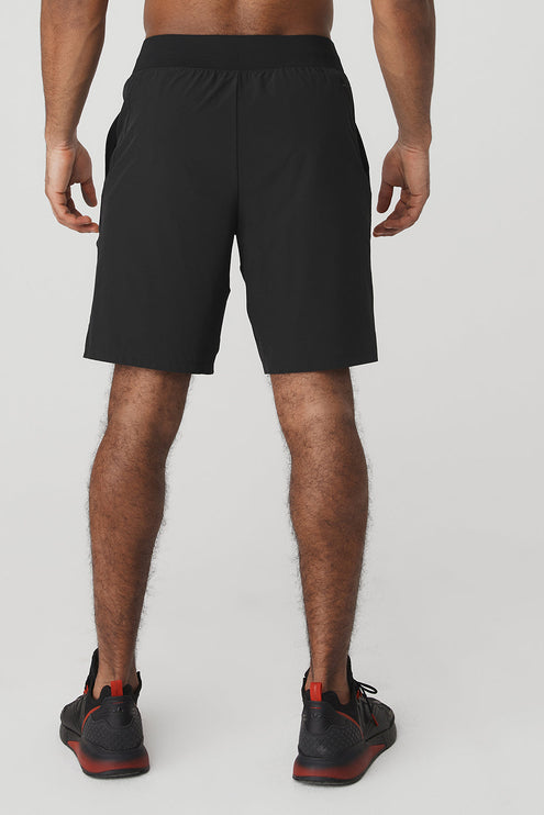 alo Men's 9" Repetition Short - Black