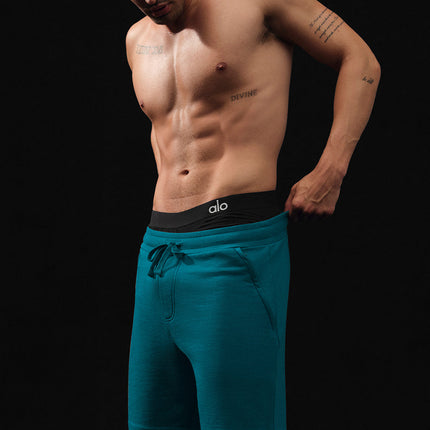 alo Men's Chill Short - Oceanic Teal