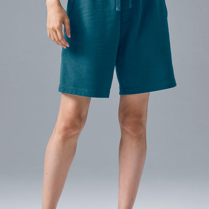 alo Women's Chill Short - Oceanic Teal
