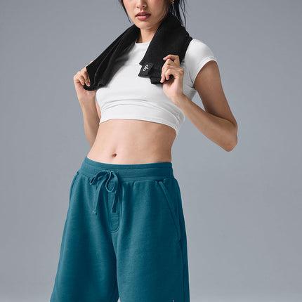 alo Women's Chill Short - Oceanic Teal