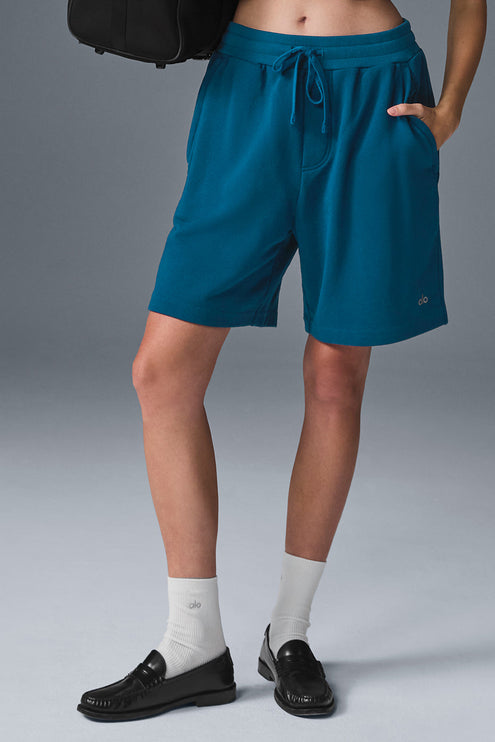 alo Women's Chill Short - Eclipse Blue