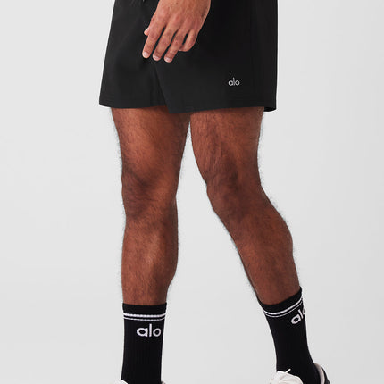 alo Men's 7" Circuit Short - Black